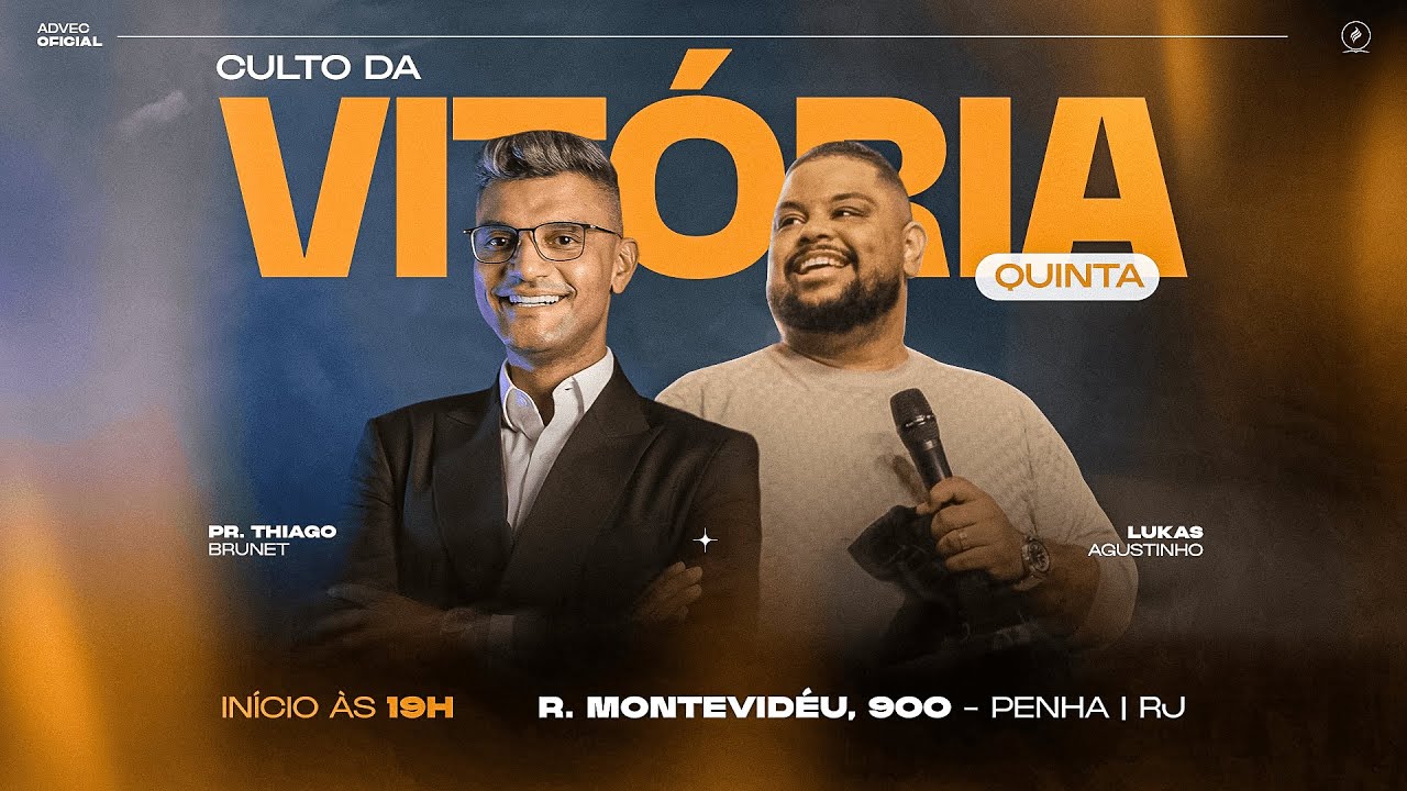 CULTO DA VITÓRIA | Tiago Brunet & Lukas Agostinho | 01/08/24