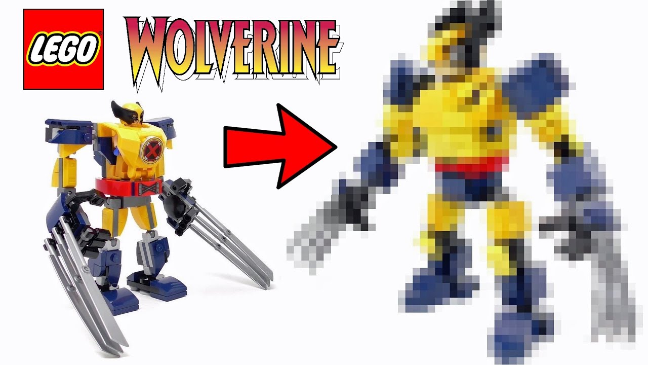 Upgrading LEGO Wolverine Mech Set (Viewers' Ideas)- Detailed Build