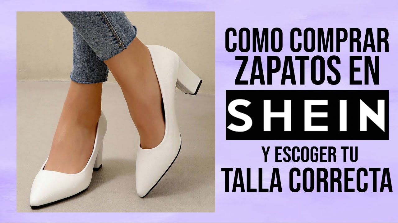 Como comprar ZAPATOS en SHEIN y saber tu talla correcta  - Paso a paso fácil y rapido