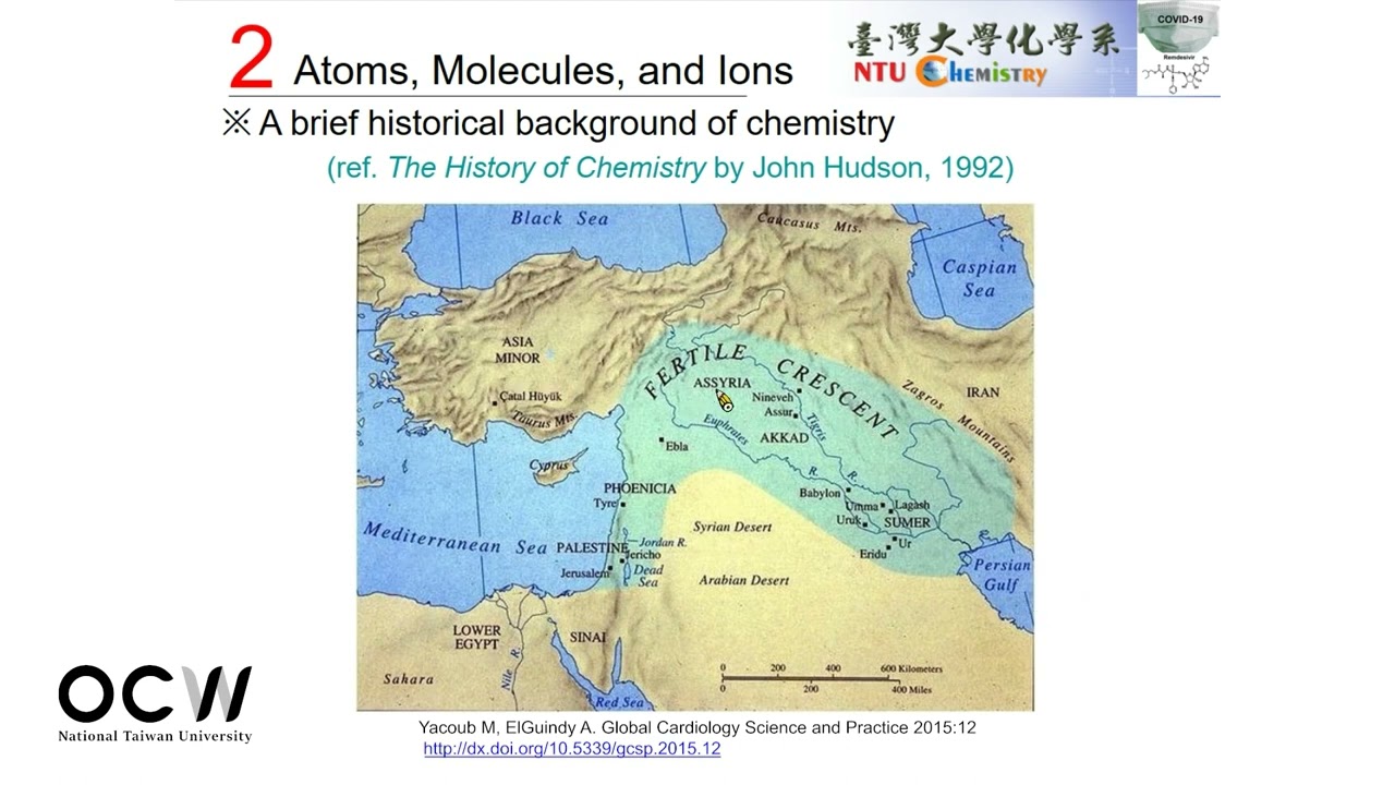 普通化學 02. 從化學知識的演進史來認識原子分子與離子 Atoms, Molecules, and Ions (1)