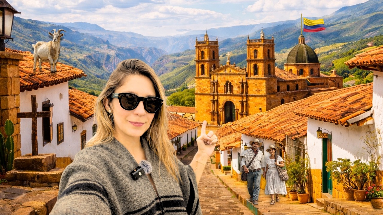 Así es el pueblo más HERMOSO De COLOMBIA🇨🇴