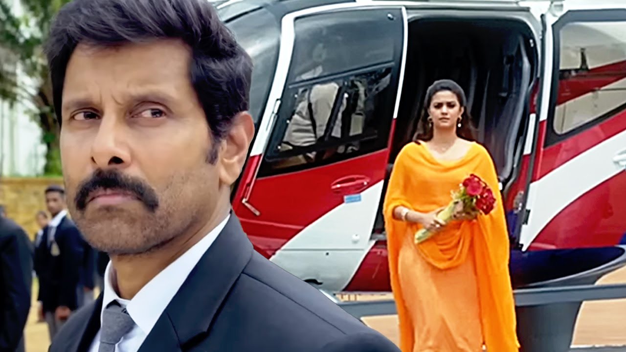 1,25,000 के Helicopter Ride से Keerthy Suresh प्यार के उम्मीद में Vikram से मिलने गई - Saamy 2