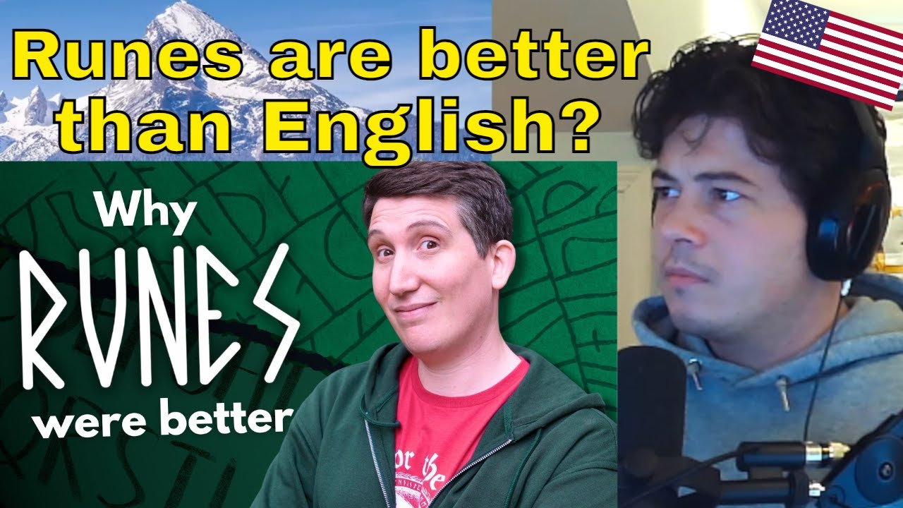 American Reacts Why we should go back to writing in runes