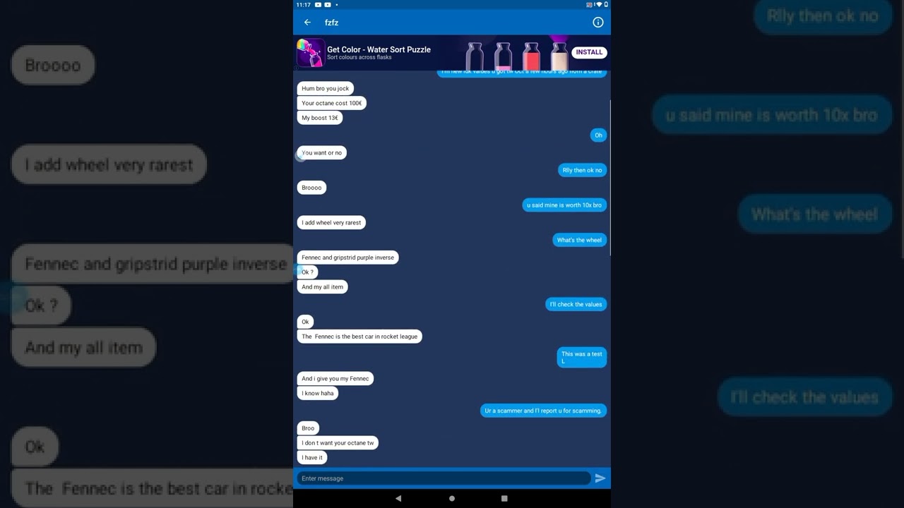 Rl insider scammer (rl insider mods please see this)