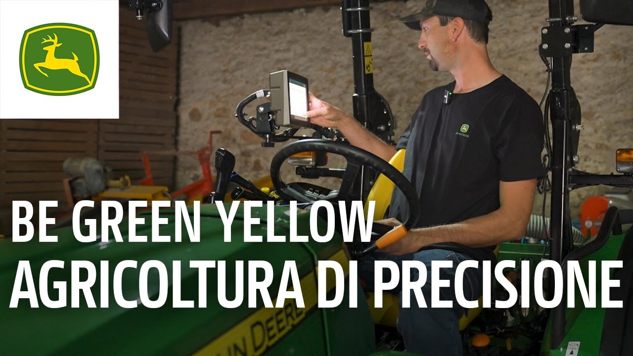 Eroi Green Yellow al lavoro: Specialista dell&rsquo;agricoltura di precisione