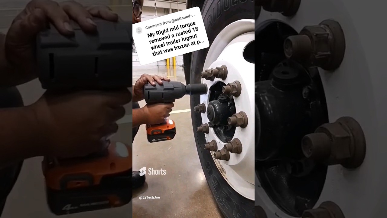 Мой опыт использования ударного гайковерта Ridgid Mid Torque! #инструменты #вирусный #шорты