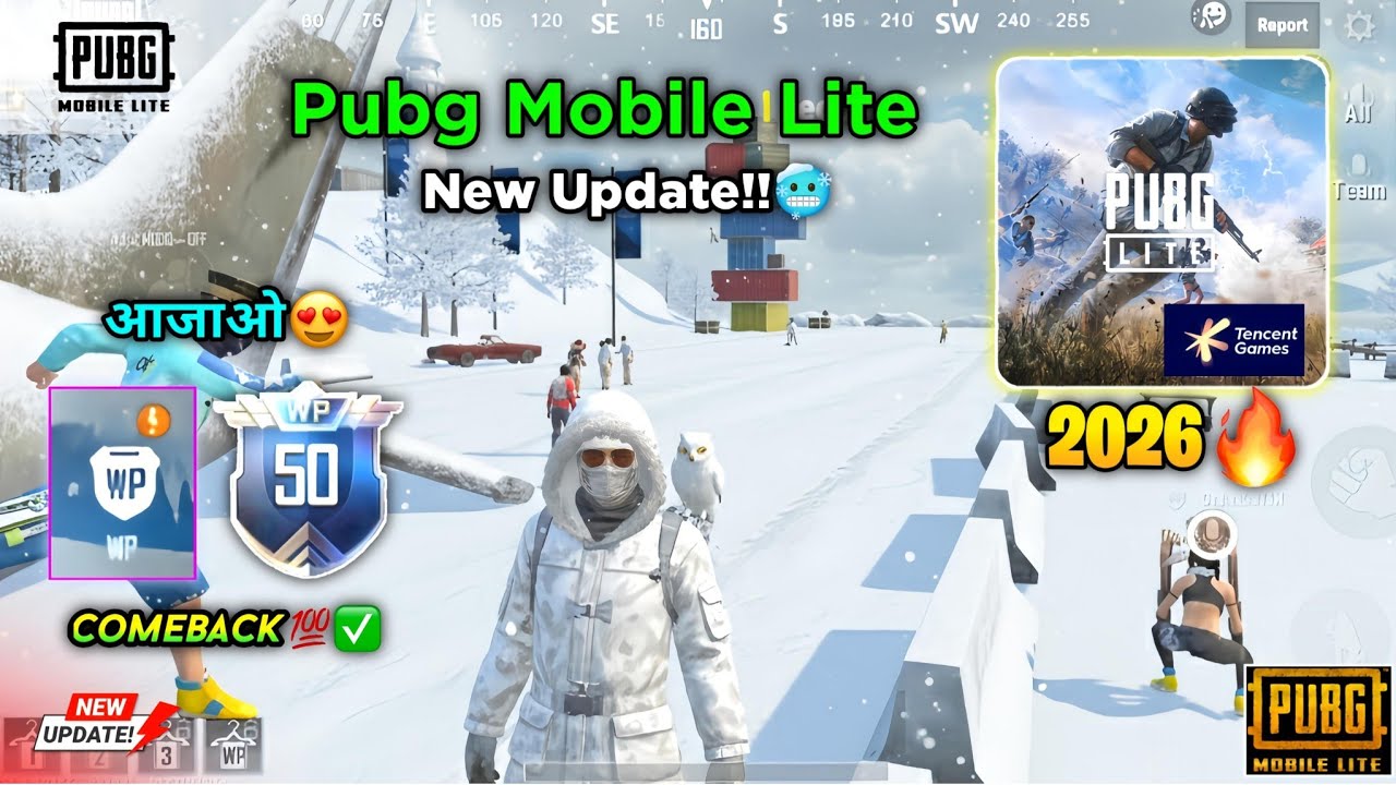 😱Pubg Lite 0.28.0🥶 Winnerpass,New Season! Update 2026 | Pubg Lite 0.28.0 Comeback?😳 Update 2026 🔥