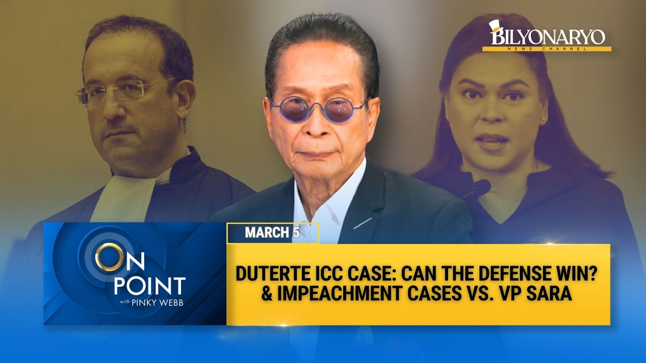 On Point: Duterte ICC Case: Can the Defense Win? & Impeachment vs. VP Sara | Atty. Salvador Panelo