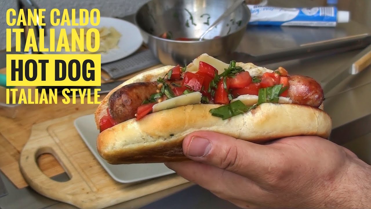 #09: Cane Caldo Italiano - Hot Dog Italian Style mit Salsiccia mit selbstgemachten Buns