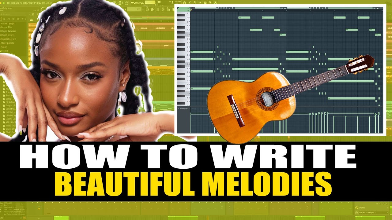 13 Unique Afrobeats Guitar Melodies You'll Use in Every Beat ( FL Studio Tutorial ).