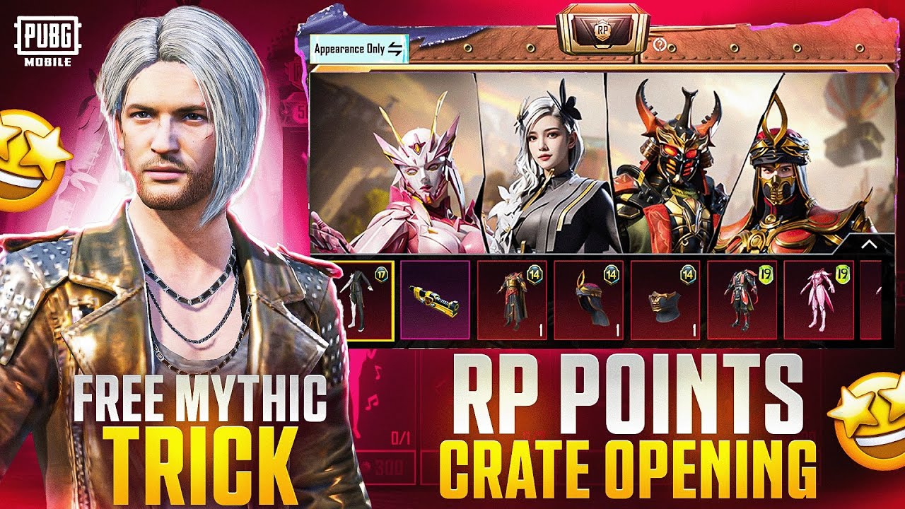 😱GOT FREE MYTHICS RP POINTS NEW TRICK CRATE OPENING