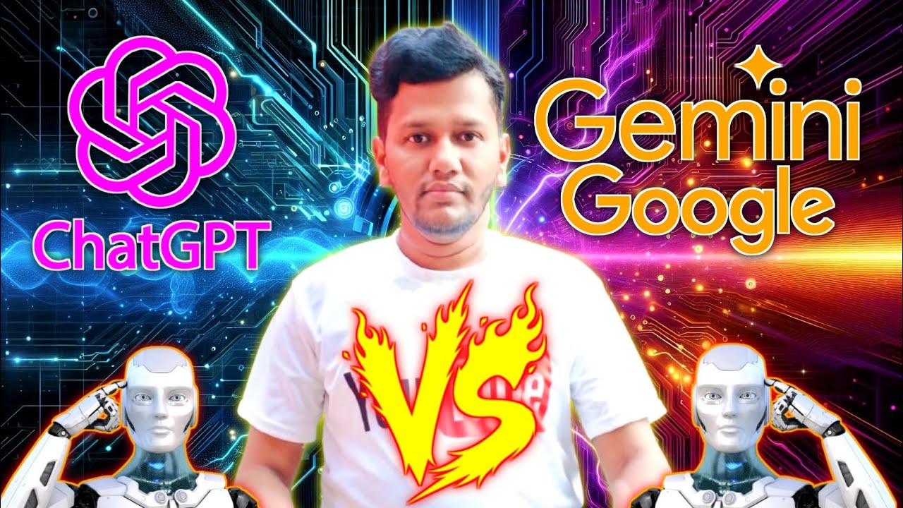 ChatGPT vs Google Gemini | কোনটা সেরা AI? Full Comparison in Bangla @technicalsaddam17 