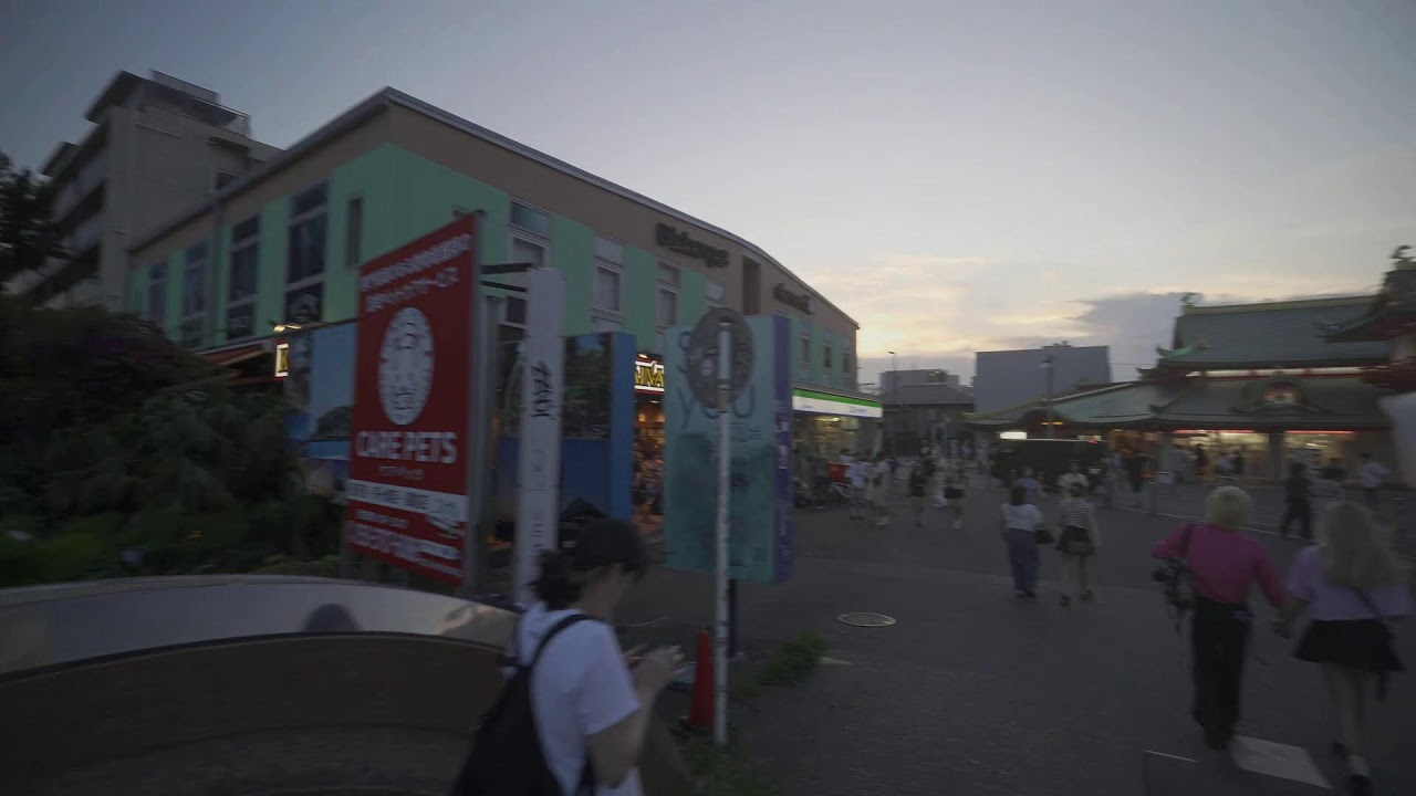 【4K Live】Sunset walk at Kugenuma beach