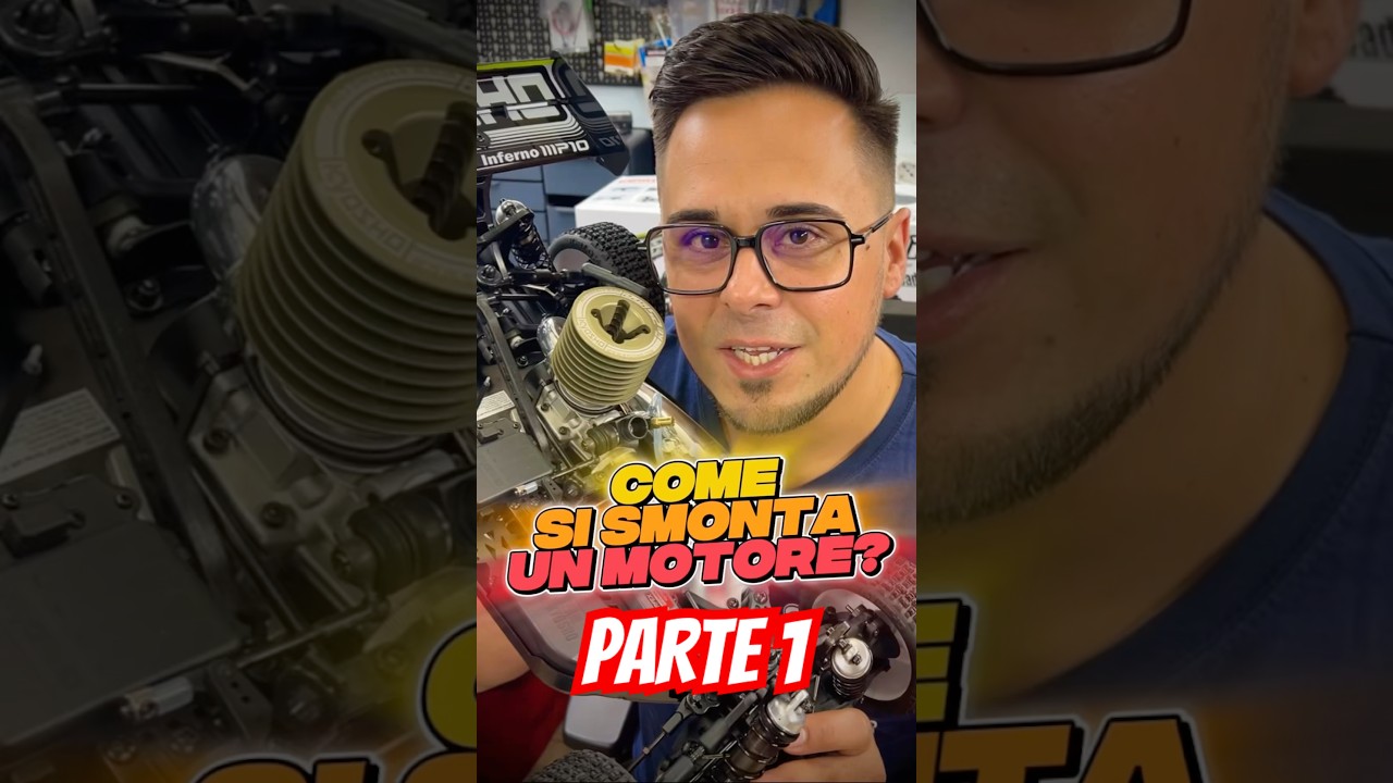 👉 COME SI SMONTA UN MOTORE? 🔧 (Parte 1) #rccars #modellismo #tutorial #shorts