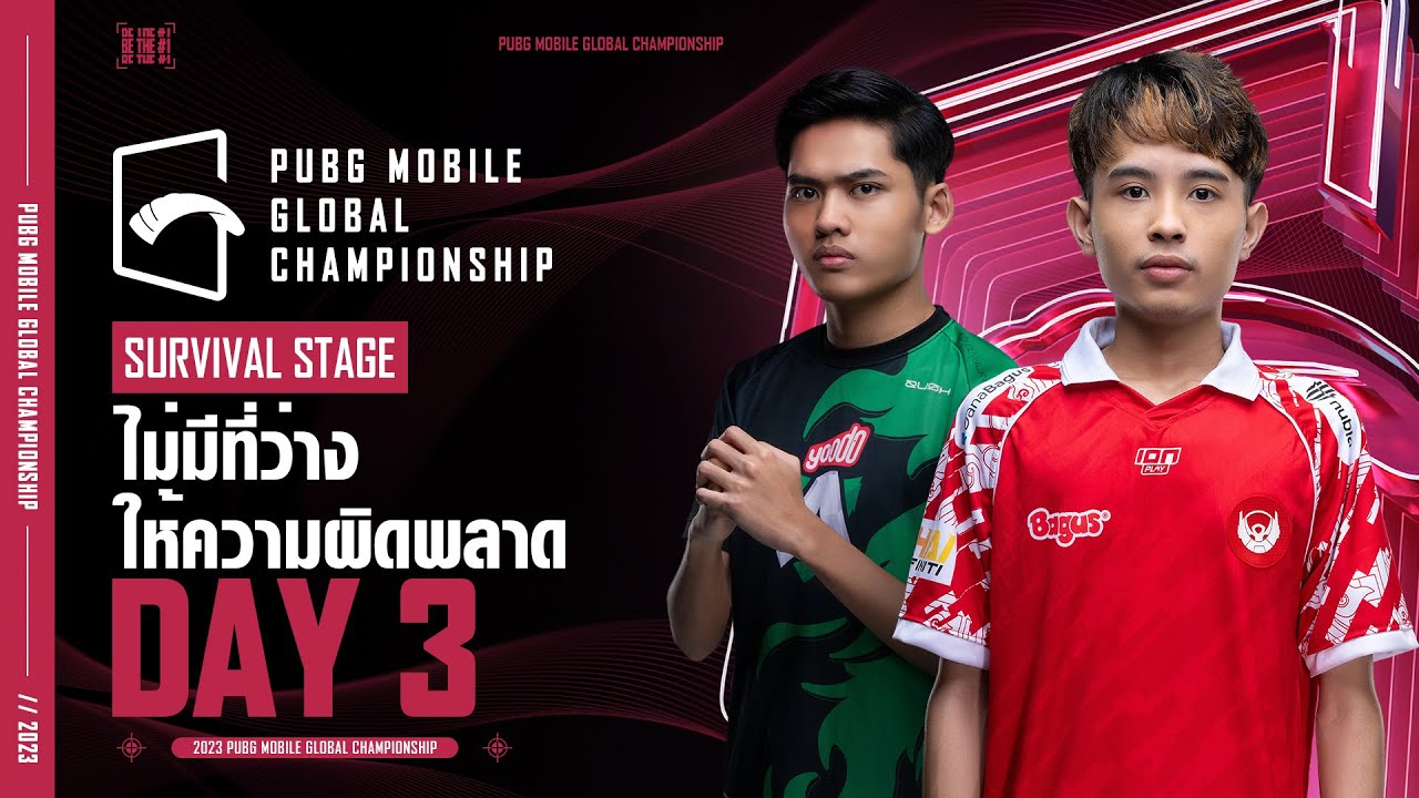 [TH] 2023 PMGC League | Survival Stage Day 3 | PUBG MOBILE Global Championship