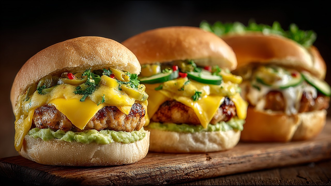 CHICKEN BURGER in the Air Fryer! Ready in Minutes!