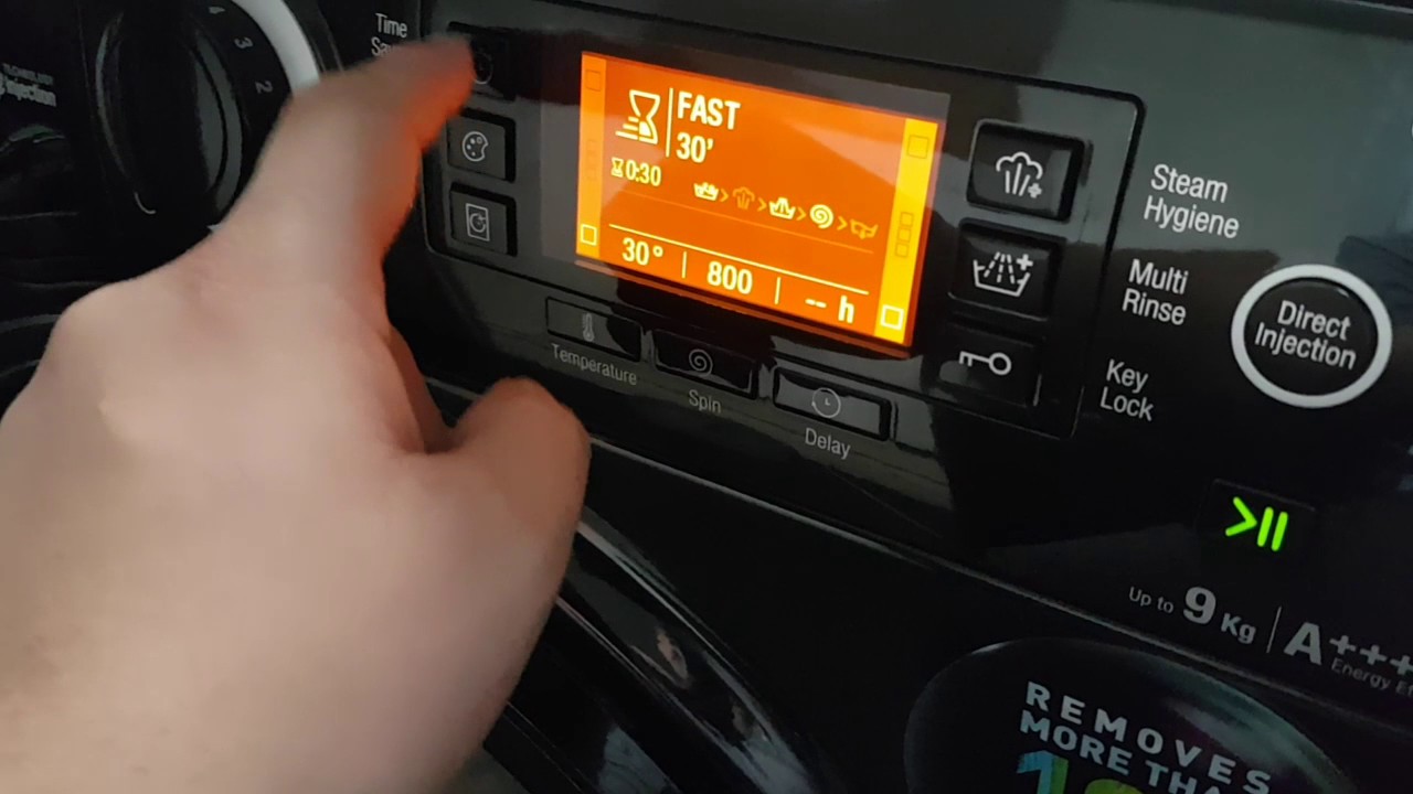 Hotpoint RPD9467JK Ultima S-Line washing machine overview