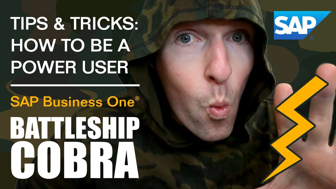 How to be a Power User! - SAP Business One