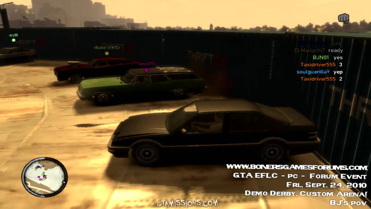 GTA EFLC - PC - Online Multiplayer - Custom Game Modes!