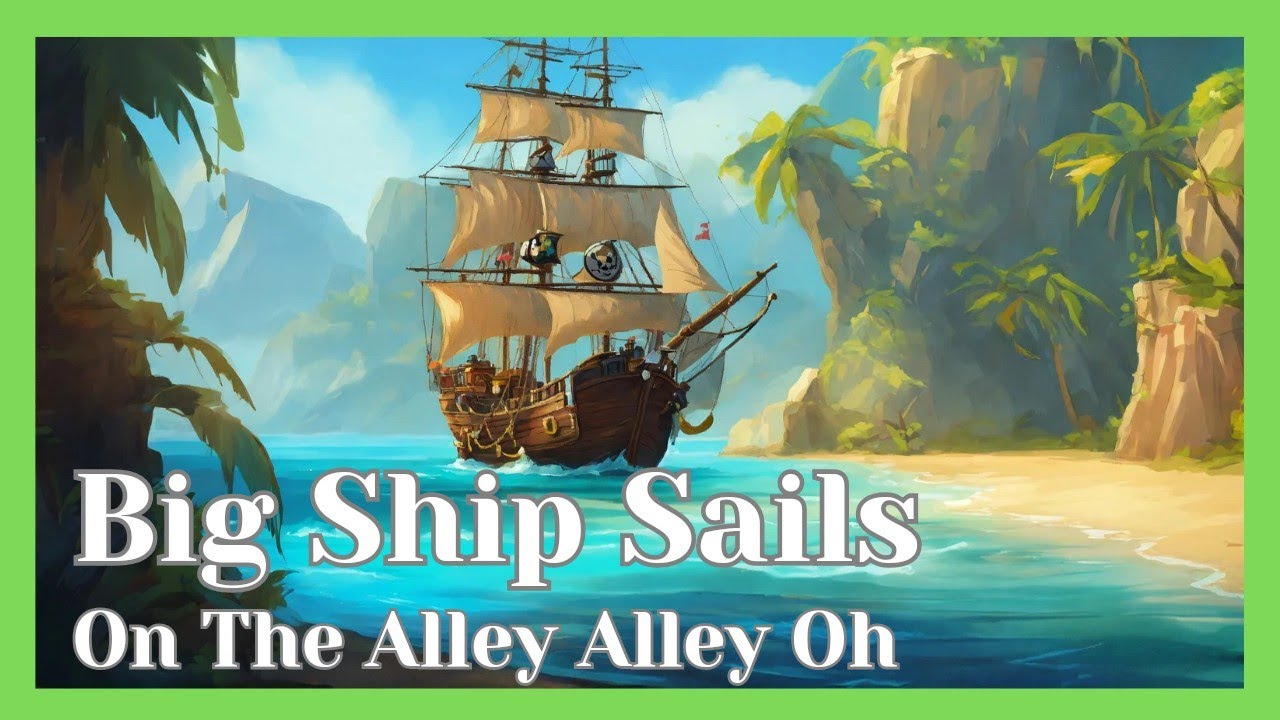 The big ship sails on the alley alley oh l Nursery Rhymes l Baby Songs
