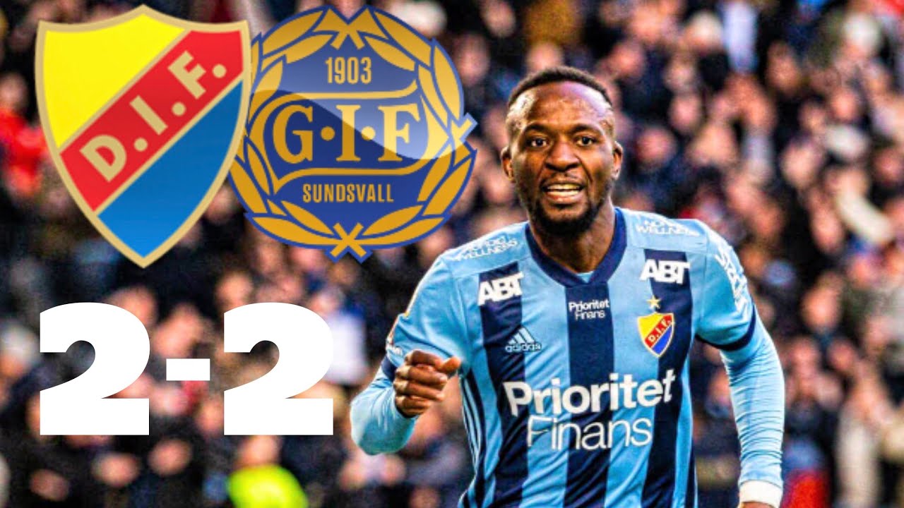 DJURGÅRDEN - GIF SUNDSVALL | 2 - 2 | HIGHLIGHTS | HEMMAPREMIÄR