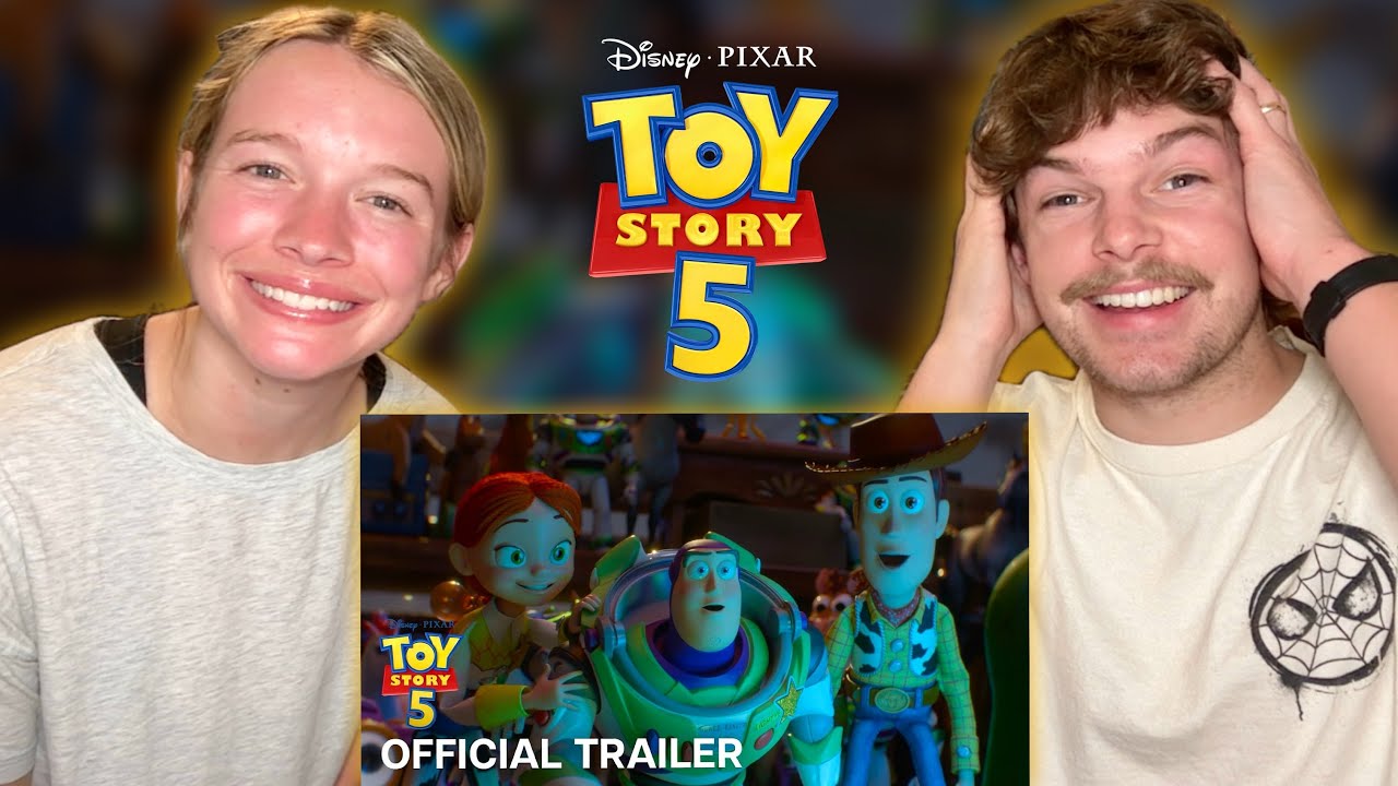 My Wife Reacts To Toy Story 5 Trailer!
