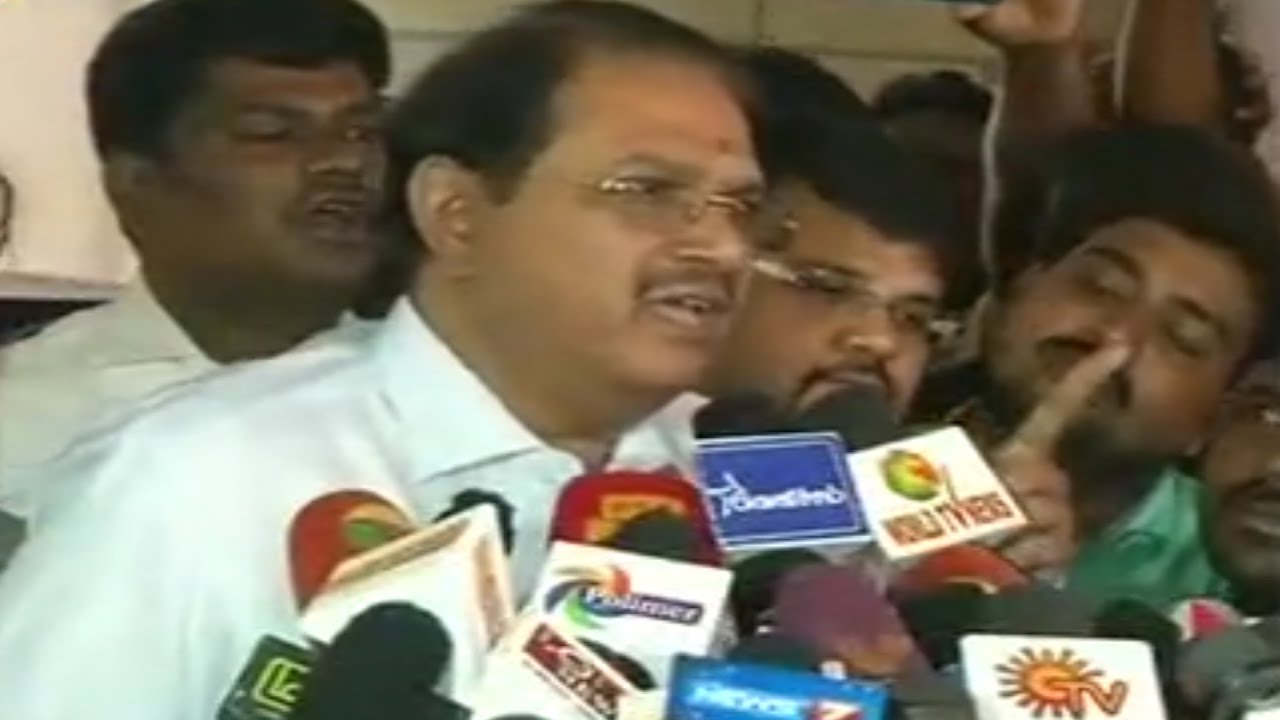 Tamil Nadu Ex-Chief Secretary Ram Mohan Rao Press Meet - Watch Exclusive