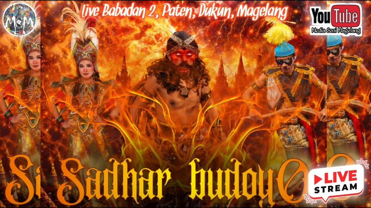 🔴LIVE STREAMING SADHAR BUDOYO || LIVE BABADAN 2, PATEN, DUKUN, MAGELANG