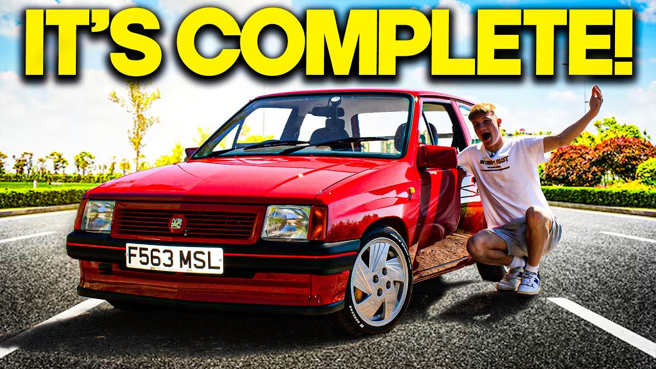 I RESTORED THIS ABANDONED VAUXHALL NOVA (FINALLY)