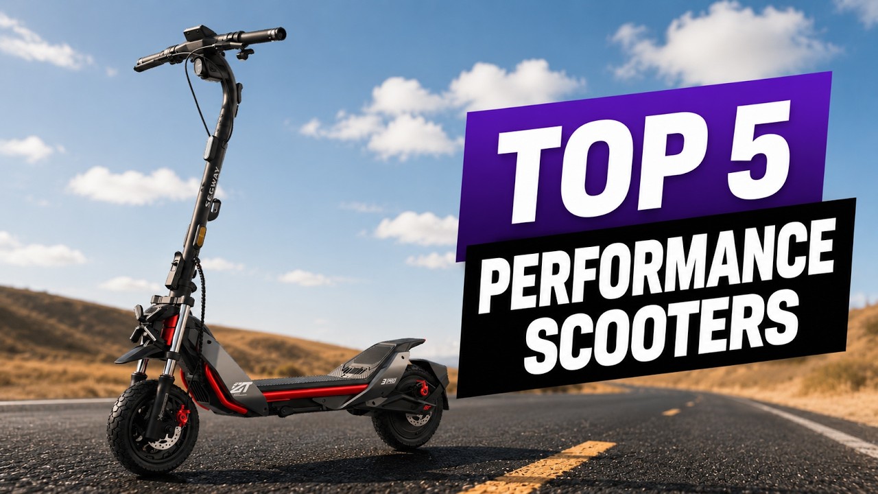 Top 5 Best Performance Electric Scooters To Buy in 2026!