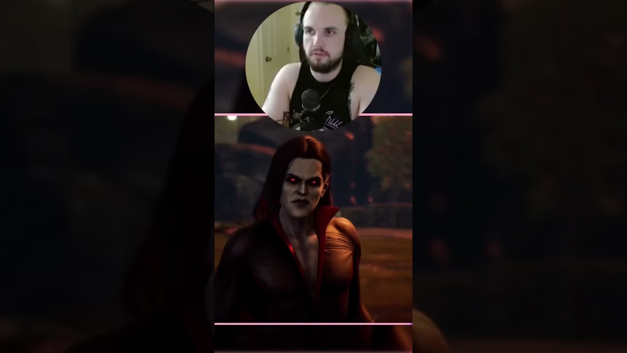 Spoiler Short! Dracula gets a sunburn #marvelmidnightsuns #gaming #marvelmondays #horror