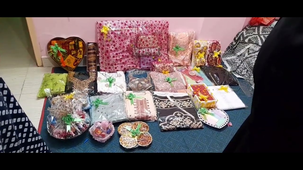 konkani shadi hum ne ki mangni or bari k saman packing