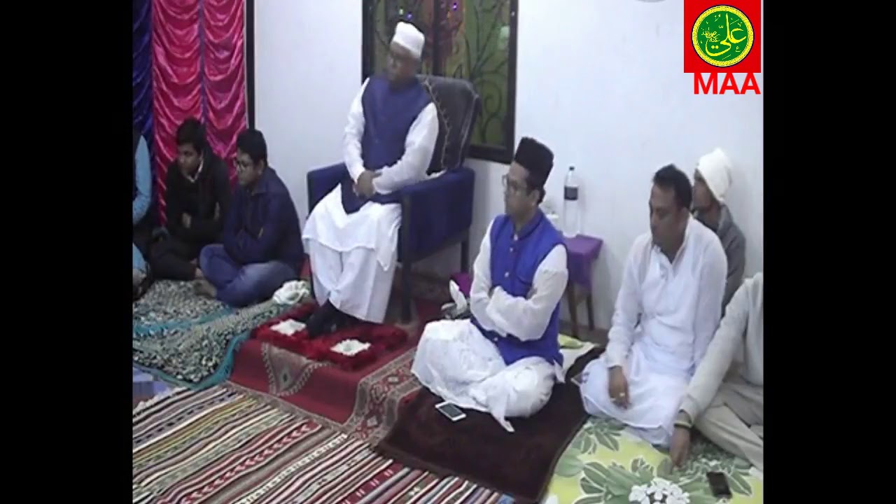 গুরুজী সৈয়দ বদিউজ্জামান মাইজভাণ্ডারী (মঃজিঃআঃ)-এর দরবারে আয়োজিত সেমা মাহফিল। ১০ই পৌষ ২৪,১২,২০১৭