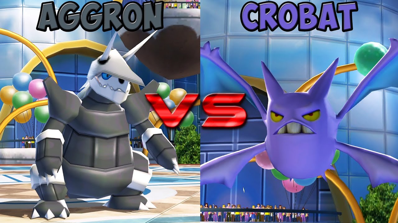 Pokemon battle revolution - Aggron vs Crobat