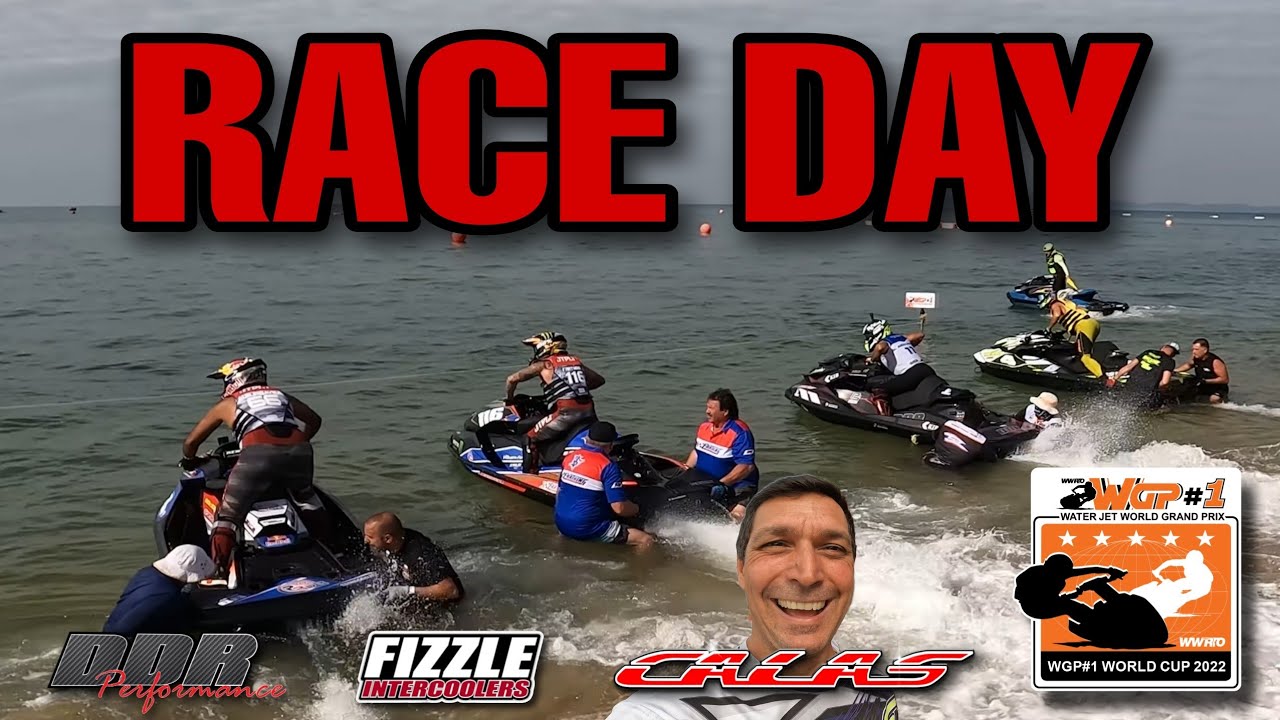 Thailand WGP Water Jet World Cup Day 5 QUALIFYING RACE | SeaDoo RXP Racing Jetski | Calas + DDR