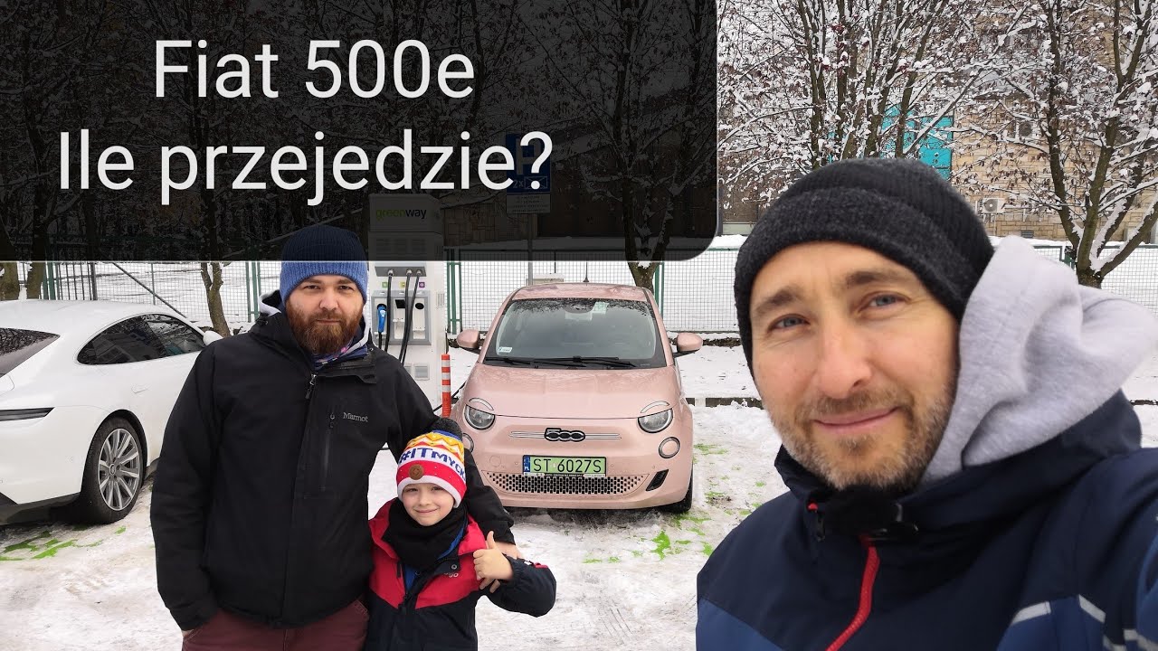 Fiat 500e - HIT czy KIT? na Zakopane Test
