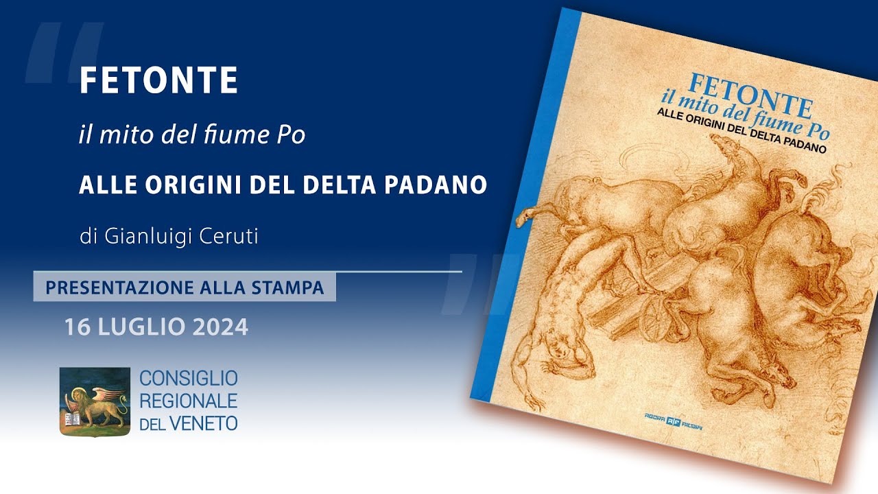 Presentazione libro “Fetonte - Il mito del fiume Po - Alle origini del Delta padano