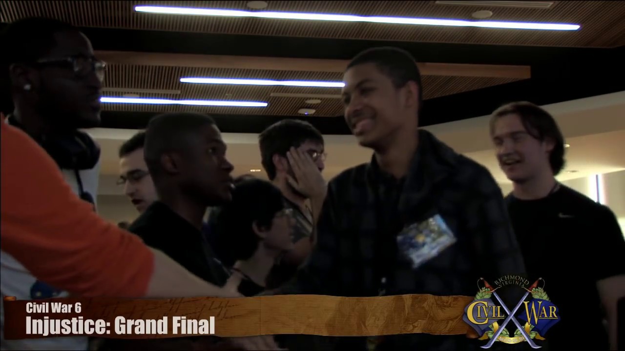 Injustice Grand Final RG Sonic Fox vs EMPR Jupiter + The Aftermath! - Civil War 6 Tournament