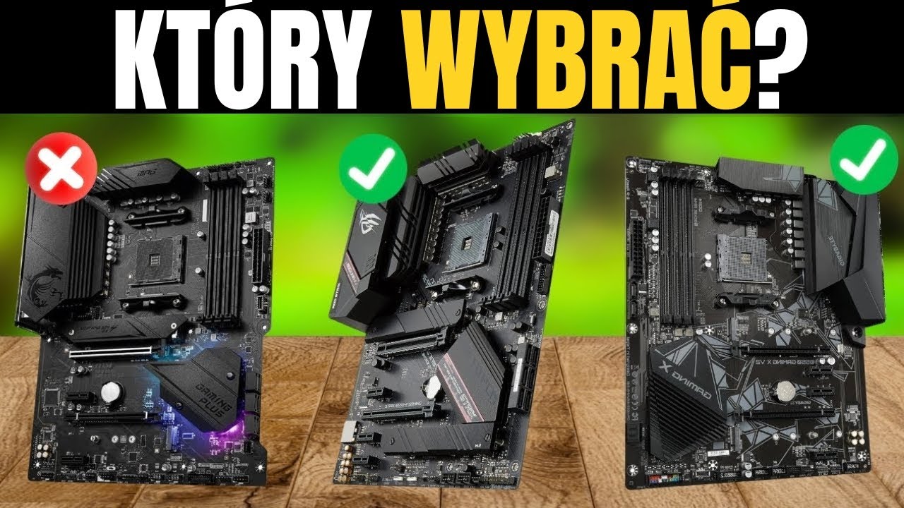 Najlepsze Płyty Gł&oacute;wne do Komputer&oacute;w Gamingowych Jakość 2026 [NIE KUPUJ, DOP&Oacute;KI TEGO NIE ZOBACZYSZ]