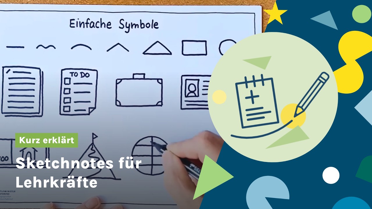 Einführung in Sketchnotes: Tutorial für Lehrkräfte