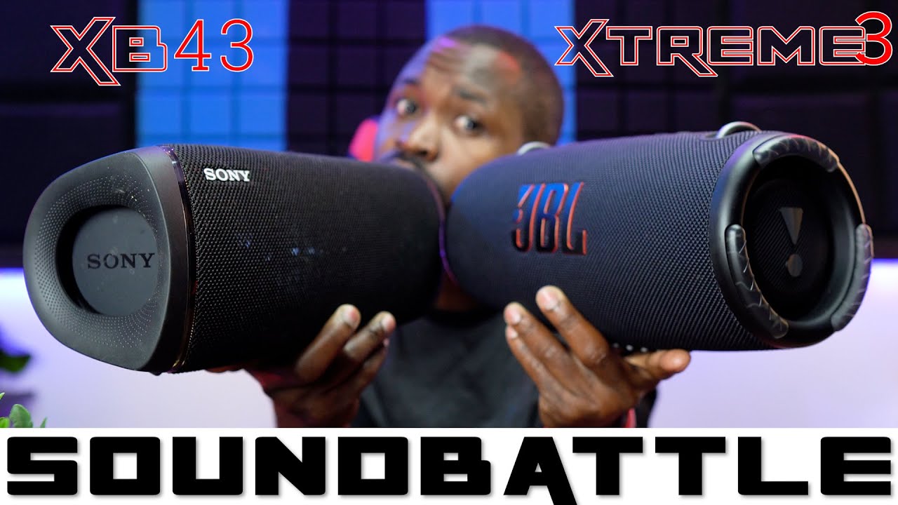 JBL Xtreme 3 VS Sony SRS XB43 | You Will Have To Listen Closely This Time Around | Binaural Audio