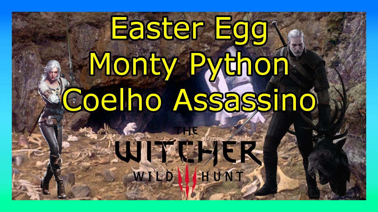 The Witcher 3 Wild Hunt - Easter Egg/Coelho Assassino/Filme Monty Phyton Em Busca Do C&aacute;lice Sagrado