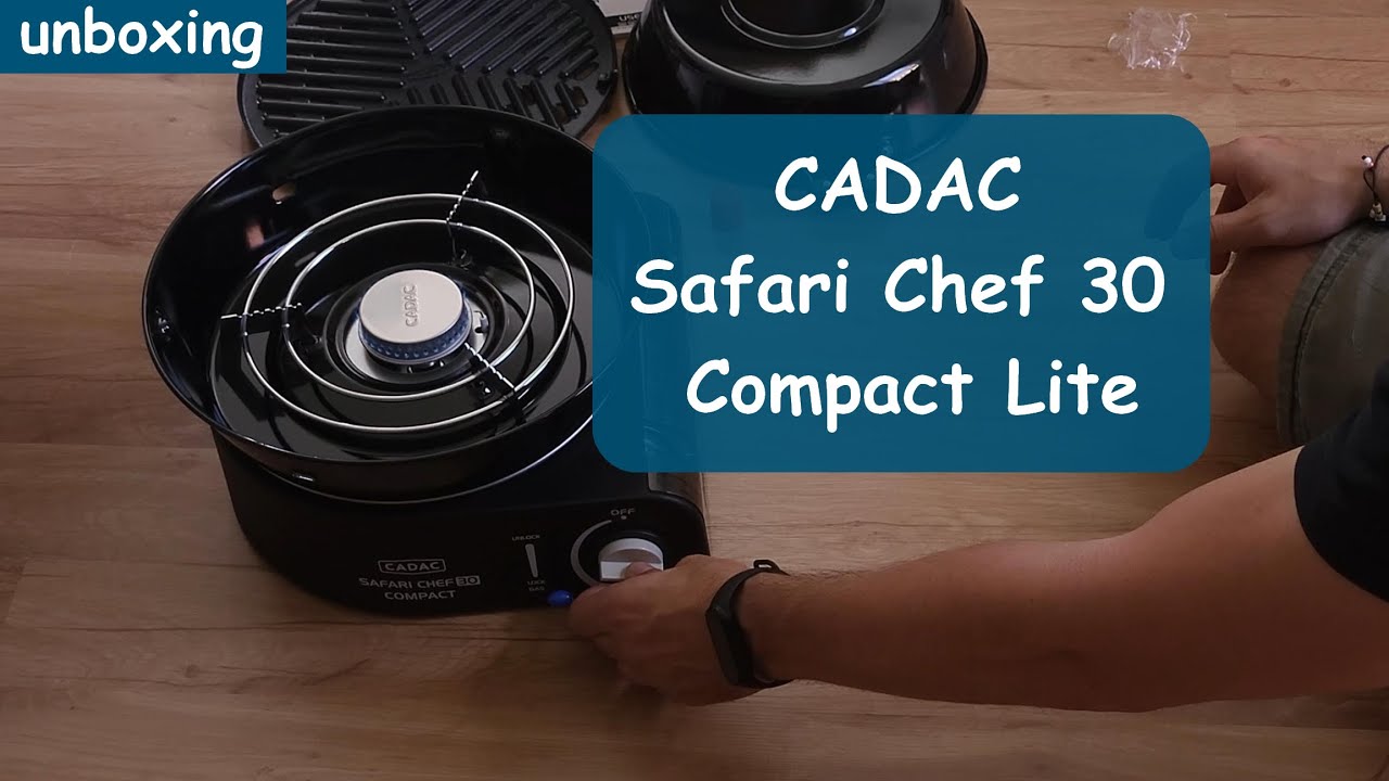 Unboxing grila CADAC safari chef 30 compact - 2023
