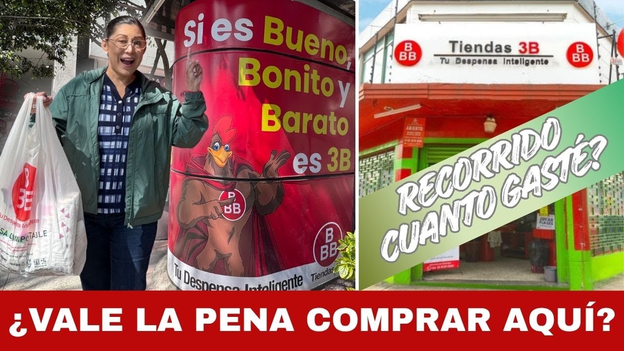 Se puede comer SALUDABLE ? Mi 1a. vez en 3B La verdad entre Calidad y Precio. Recorrdio 3B Polanco