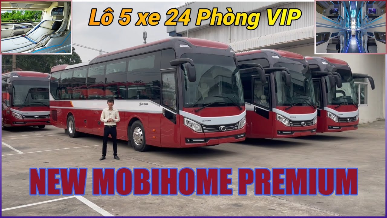 Review Chi Tiết Siêu Phẩm THACO 24 PHÒNG VIP Model Mới | Tuấn Ròm - Xe Tải Bus