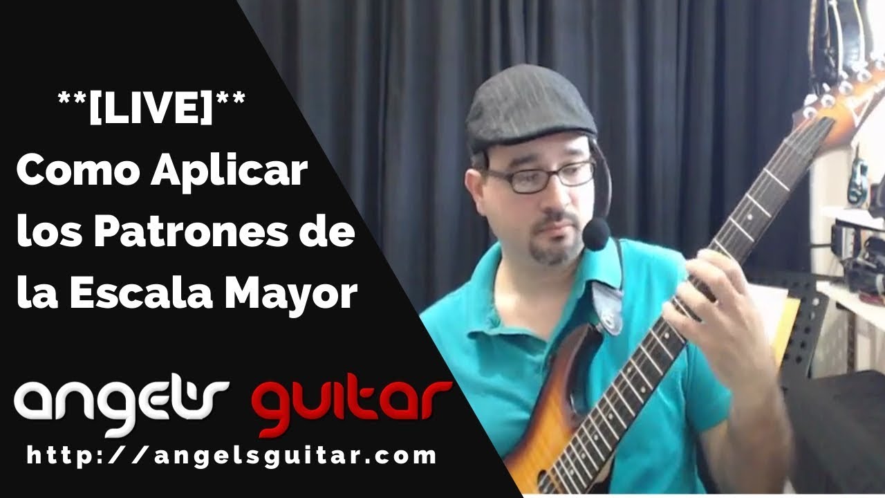Como Aplicar los Patrones de la Escala Mayor en la Guitarra