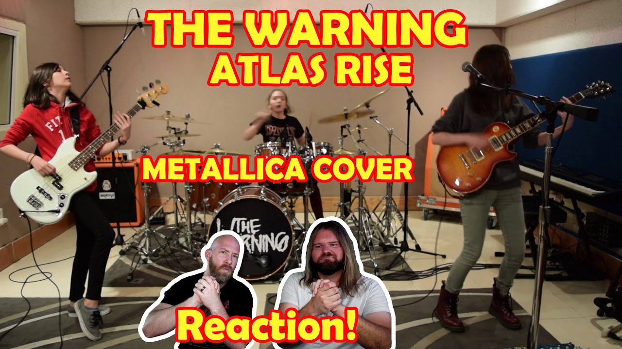 Musicians react to hearing ATLAS RISE - METALLICA COVER - THE WARNING!