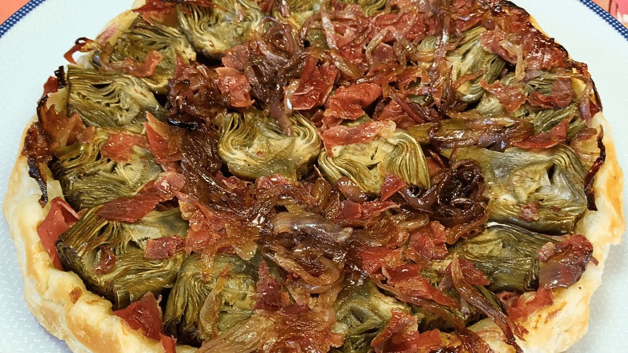 🎄Prepara el Mejor Hojaldre Con Alcachofas y Jamón para Navidad