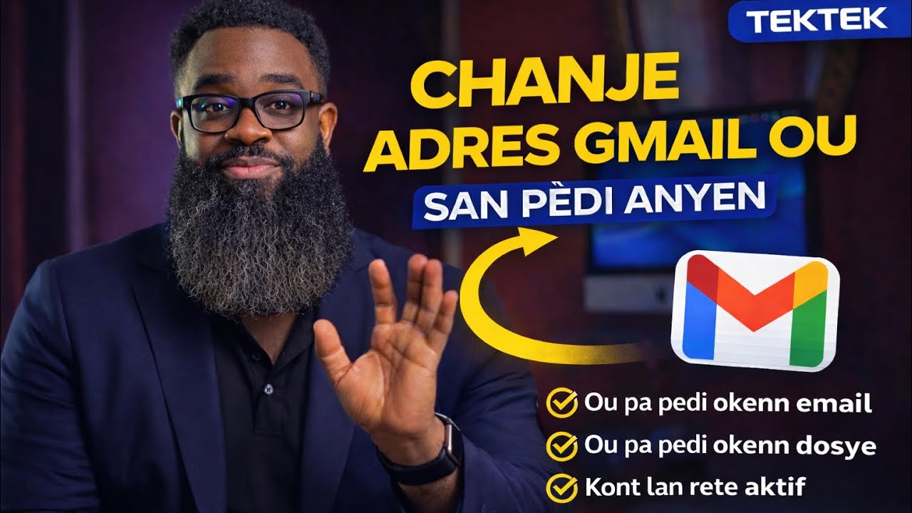Kounye a ou ka modifye adrès Gmail ou san pwoblèm (men gade sa avan)