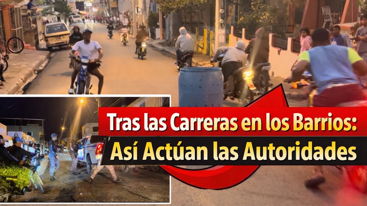 🔥OPERATIVOS NOCTURNOS en BARRIOS por CARRERAS de MOTORES..
